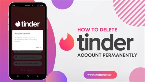 How To Delete Tinder Account Permanently In Earthweb