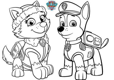 Chase Paw Patrol Coloring Lesson Kids Coloring Page Coloring Lesson