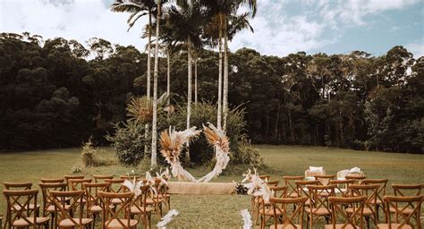 Cairns Wedding Ceremony Venues Rainforest Lakes