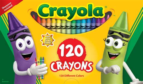 Crayola Giant Box Of Crayons 120 Ct Back To School Supplies Teacher