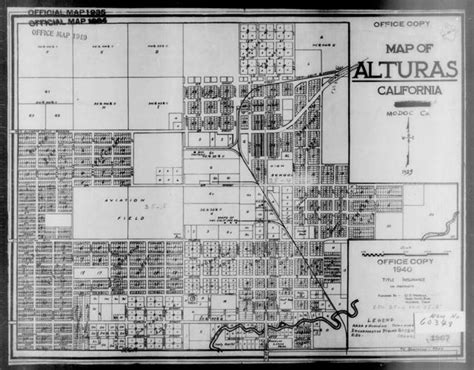 1940 Census Enumeration District Maps California Modoc County