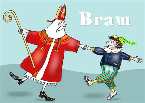 Sinterklaas Sint En Piet Dansend Kaartje2go