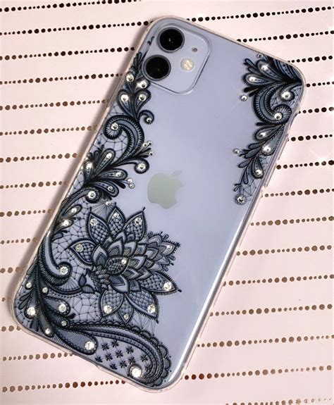Swarovski Crystal Iphone Cases Etsy