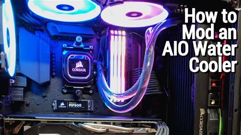 How To Mod An Aio Water Cooler Youtube