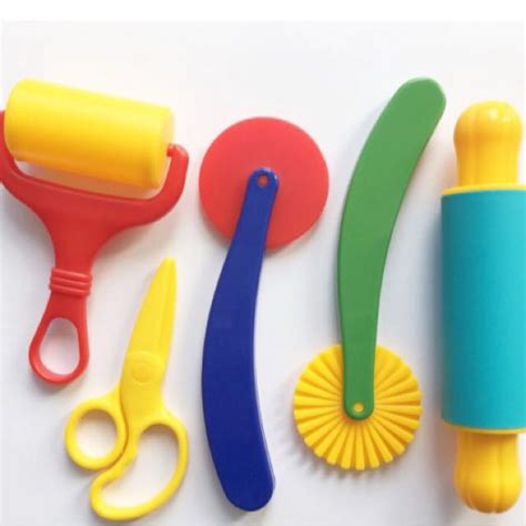 Playdough Tools Rolling Pins Textured Art Babies And Kids On Carousell