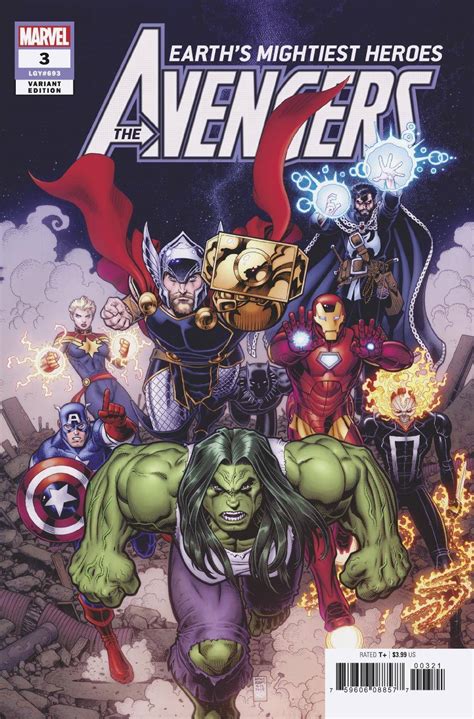 Avengers 3 Art Adams Variant Cover 1 In 25 Copies