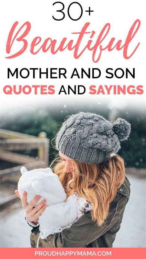 30 Beautiful Mother And Son Quotes And Sayings Mothers And Sons