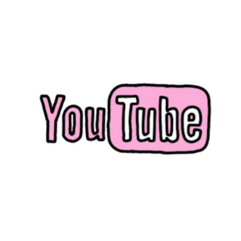 Aesthetic Youtube Logo Pink Pink Youtube Logo Etsy This Picture