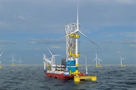 Huisman Launches Floating Installation Of Wind Turbines With Windfarm