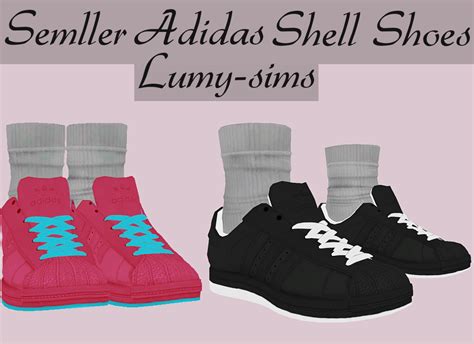 Sims 4 Ccs The Best Ts3 Adidas Shell Shoes Conversion By Lumysims