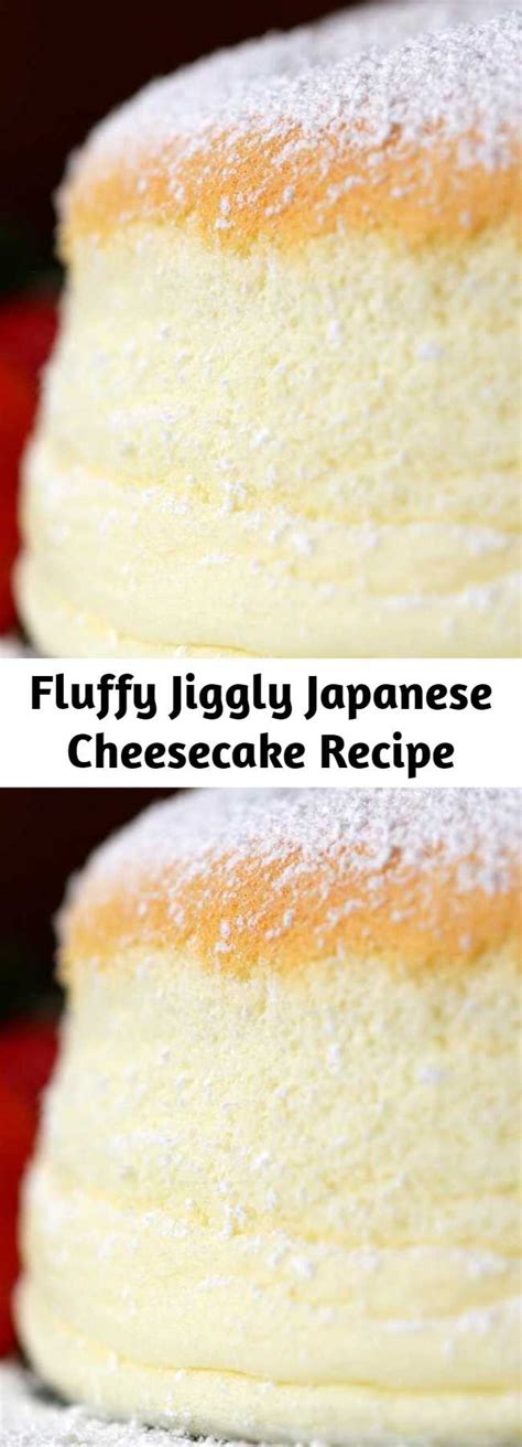 Fluffy Jiggly Japanese Cheesecake Recipe 9am Chef