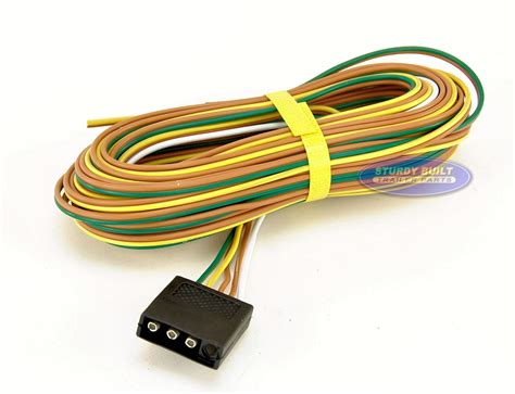 Apr 14, 2021 · when purchasing wires to use for a custom trailer wiring harness, you have to ensure your cables can withstand fire, abrasion, vibrations, corrosion, and extreme temperatures. Trailer Light Wiring Harness 4 Flat 25ft to re-do Trailer Li