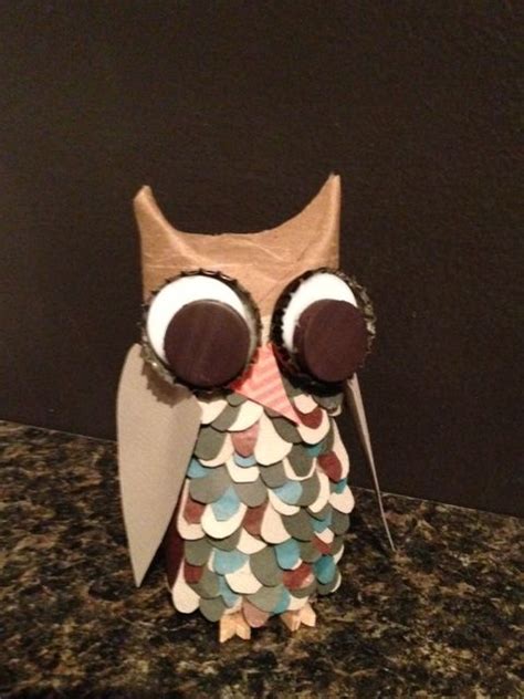 Another Owl Mad From A Toliet Paper Roll Toilet Paper Roll Crafts