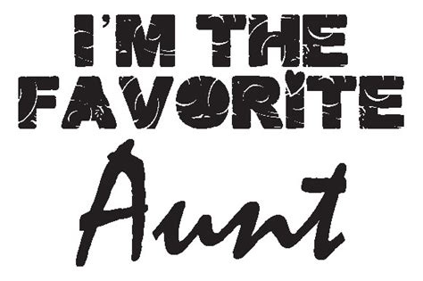 favorite aunt svg graphic by teeshop · creative fabrica