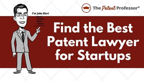 Best Patent Lawyer For Startups Call 1 877 728 7763 Youtube
