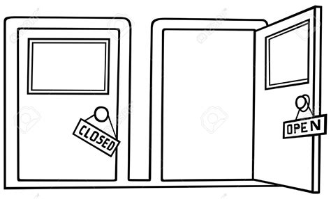 Door Clipart Black And White 20 Free Cliparts Download Images On
