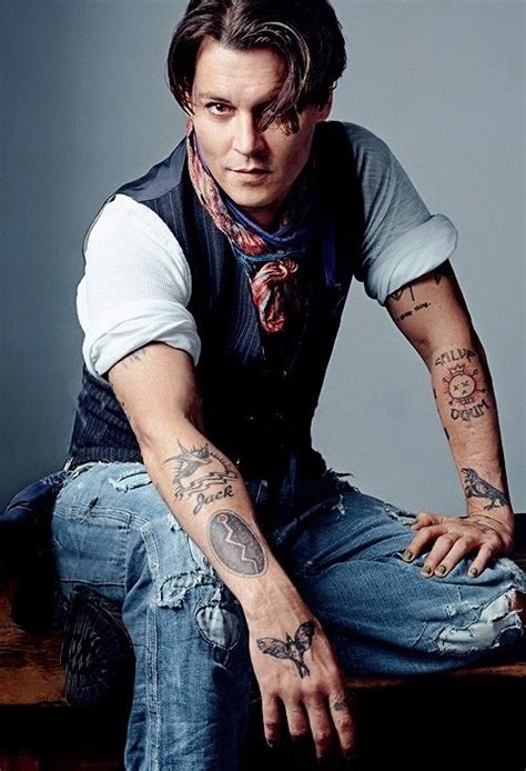 Johnny Depp Details Cover 2014 Hottest Actors Photo