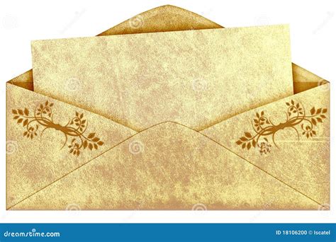 Old Vintage Envelope Stock Photo Image 18106200