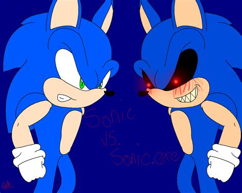 Sonic Vs Sonic Exe Par Darksonicthehedgie1 Matthewbledsole Photo