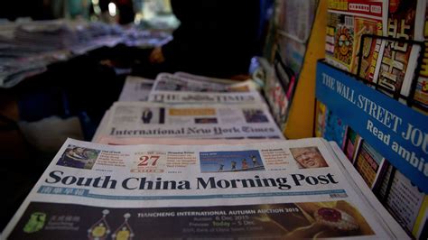 When The South China Morning Post Waded Into Controversy The New York