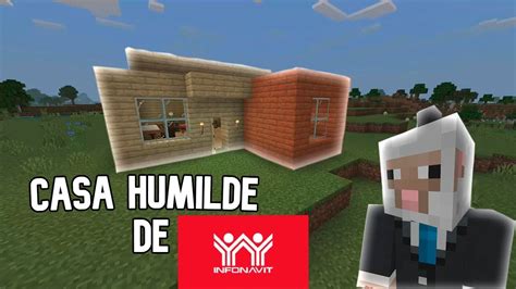 Como Construir Una Casa Humilde De Infonavit En Minecraft Isveyrax Youtube