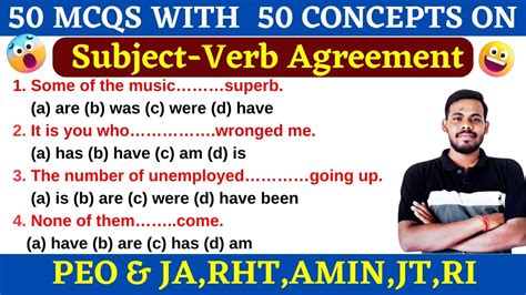 50 MCQs On Subject Verb Agreement In Odia Practice Questions In