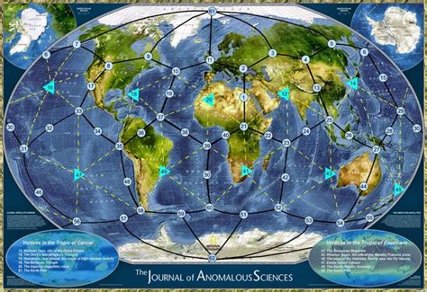 Ley Linien Ley Lines Earth Grid Grid Poster