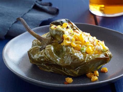 Stuffed Poblanos With Roasted Corn Recipe Food Network Kitchen Food