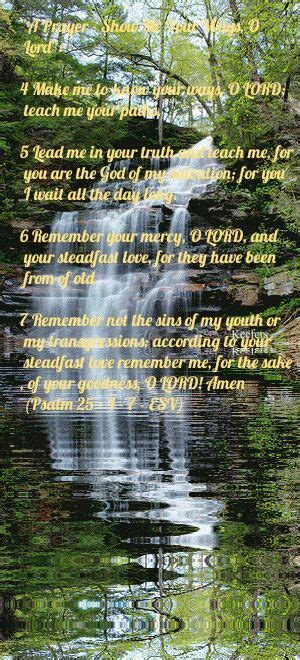 Psalm 25 4 7 Esv Beautiful Waterfalls Beautiful Landscapes