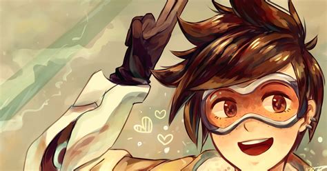 Overwatch Tracer Overwatch Cheers Luv Pixiv