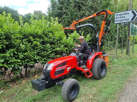 Farmmaster Compact Tractor Hedge Cutter The Ultimate Tool For Hedge