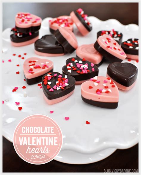 Chocolate Valentine Hearts Vicky Barone