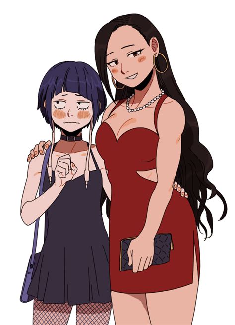 Kyouka X Momo My Hero Academia Hero My Hero Academia