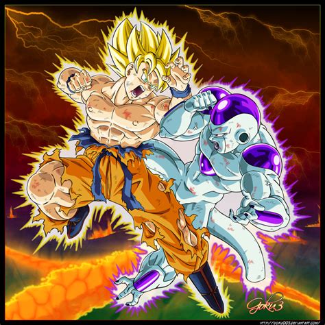 Goku Vs Freeza By Goku003 On Deviantart In 2023 Dragon Ball Super