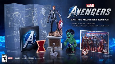 Marvels Avengers Unboxing Earths Mightiest Edition Youtube