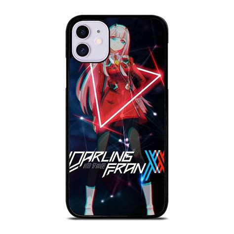 For iphone xs xr 11pro print anime naruto glass phone case for samsung a30 a50 a70 s10 s20 back mobile phone cover. ZERO TWO ANIME DARLING FRAN 1 iPhone 11 Case