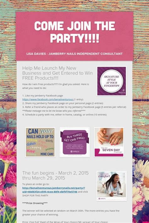 Come Join The Party Party Product Launch Help Me