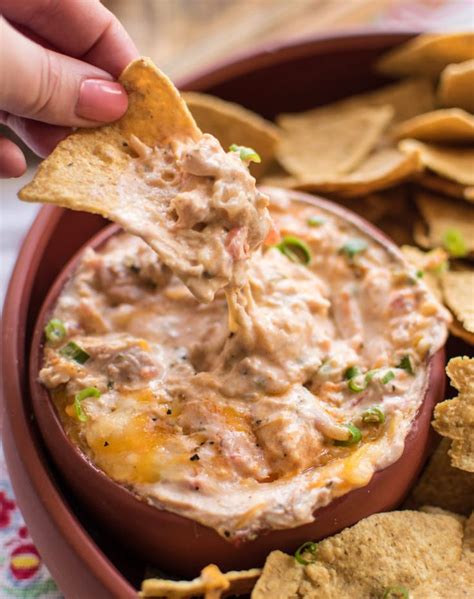 This is another super easy slow cooker shredded chicken recipe, this time with a sweet and creamy honey mustard sauce. Mexican Shredded Chicken Dip | Carolyn's Cooking | Recipe ...