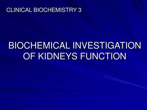 ppt clinical biochemistry 3 powerpoint presentation free download id 9465950