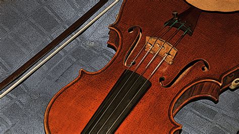 Close Up Of A Violin Free Stock Photo Public Domain Pictures