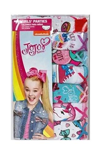 Jojo Siwa Girls 7 Pc Cotton Underwear Brief Panties Pricepulse