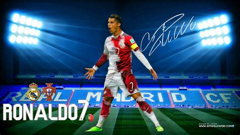 Download Cristiano Ronaldo Cr7 Real Madrid Kit Hd Wallpaper By