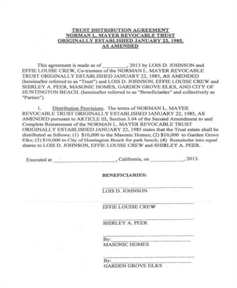 Free 10 Distribution Agreement Forms In Pdf Ms Word