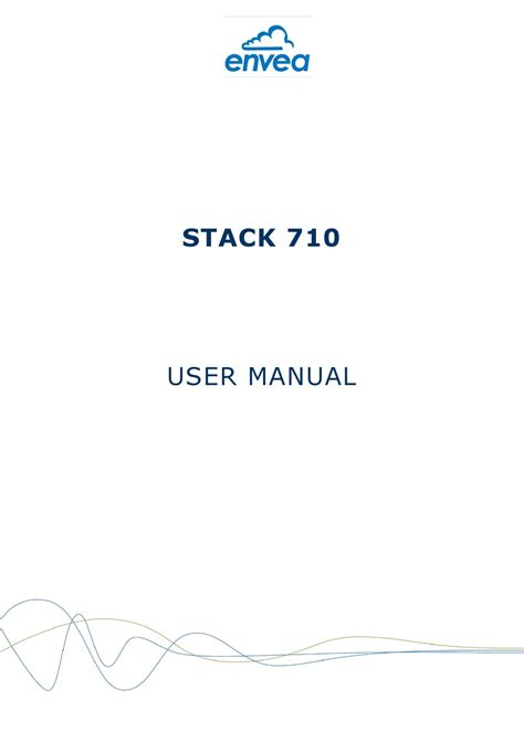 Envea Stack 710 User Manual Pdf Download Manualslib