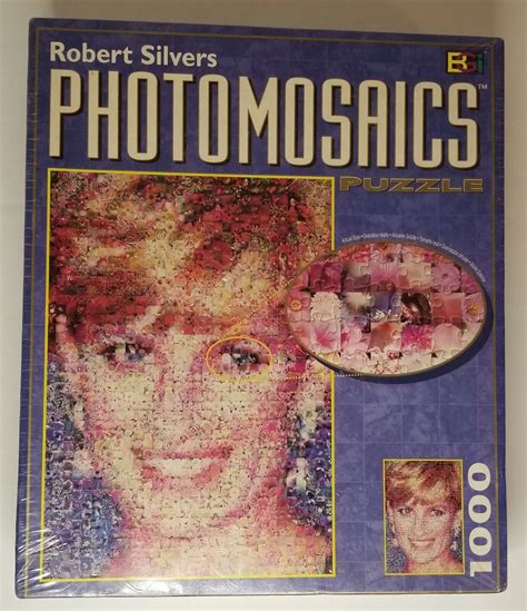 Princess Diana Jigsaw Puzzle Pcs Photomosaics Robert Silvers