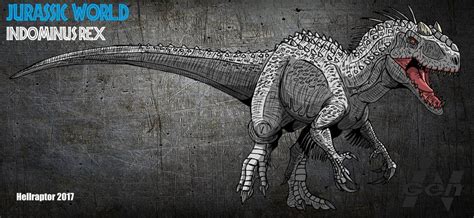 Get inspired by our community of talented artists. Jurassic World: Indominus Rex ( new Art !!) by Hellraptor on DeviantArt | Jurassic world ...
