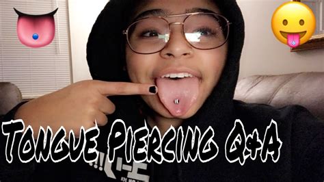 Tongue Piercing Qanda Youtube