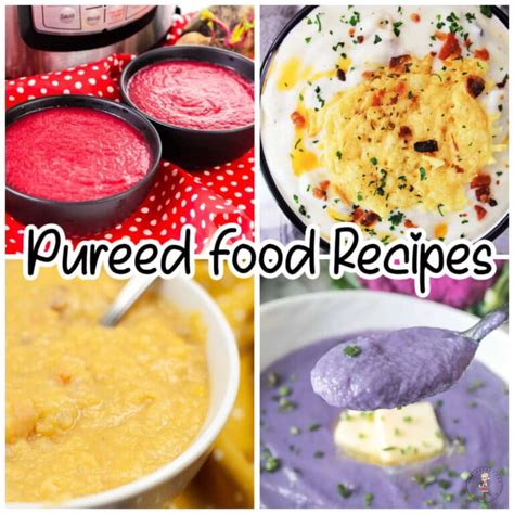 11 Bariatric Puree Recipes You Will Love The Instant Pot Table
