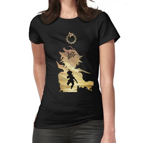 Meliodas Seven Deadly Sins Fitted T Shirt By Blason T Shirts For