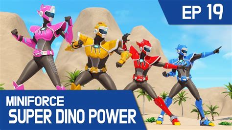 Miniforce Super Dino Power Ep19 Volt And Megashark Save Lucy Youtube